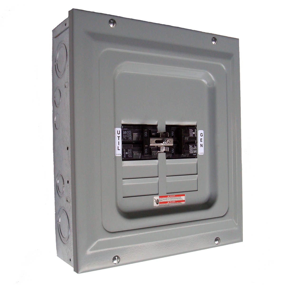 6334 100-Amp Single-Load Manual Transfer Switch