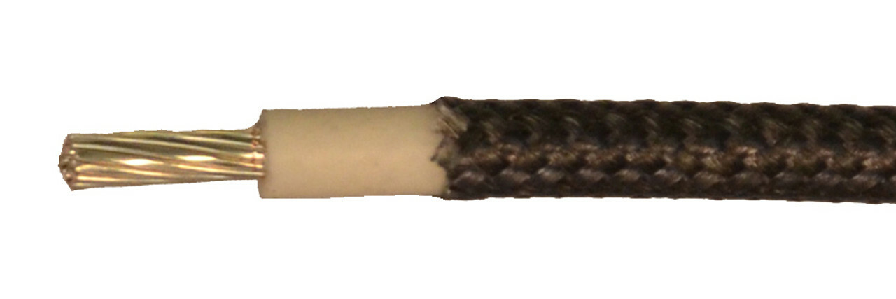 SMRL Wire, 10 AWG, 105 Stranded, Tinned Copper, Black