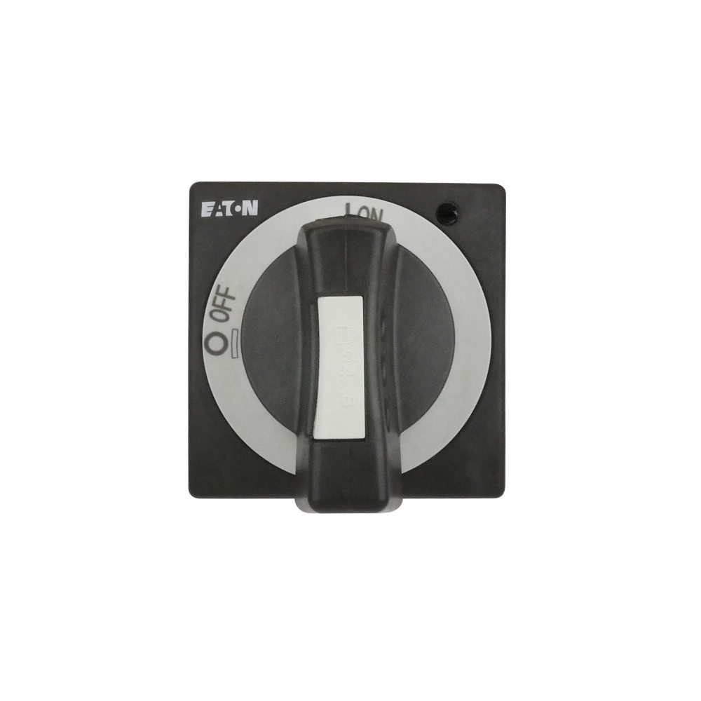 CCP2-H4X-B1 Clockwise Selector Handle, 3-1/2 in L x 3 in W x 8.1 in H, Black/Gray