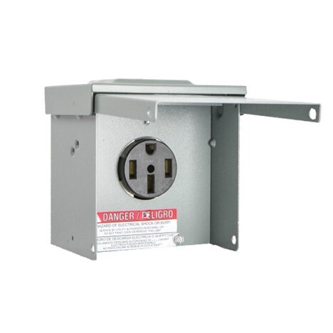 P-54WR Unmetered Small Closing Plate Receptacle Enclosure