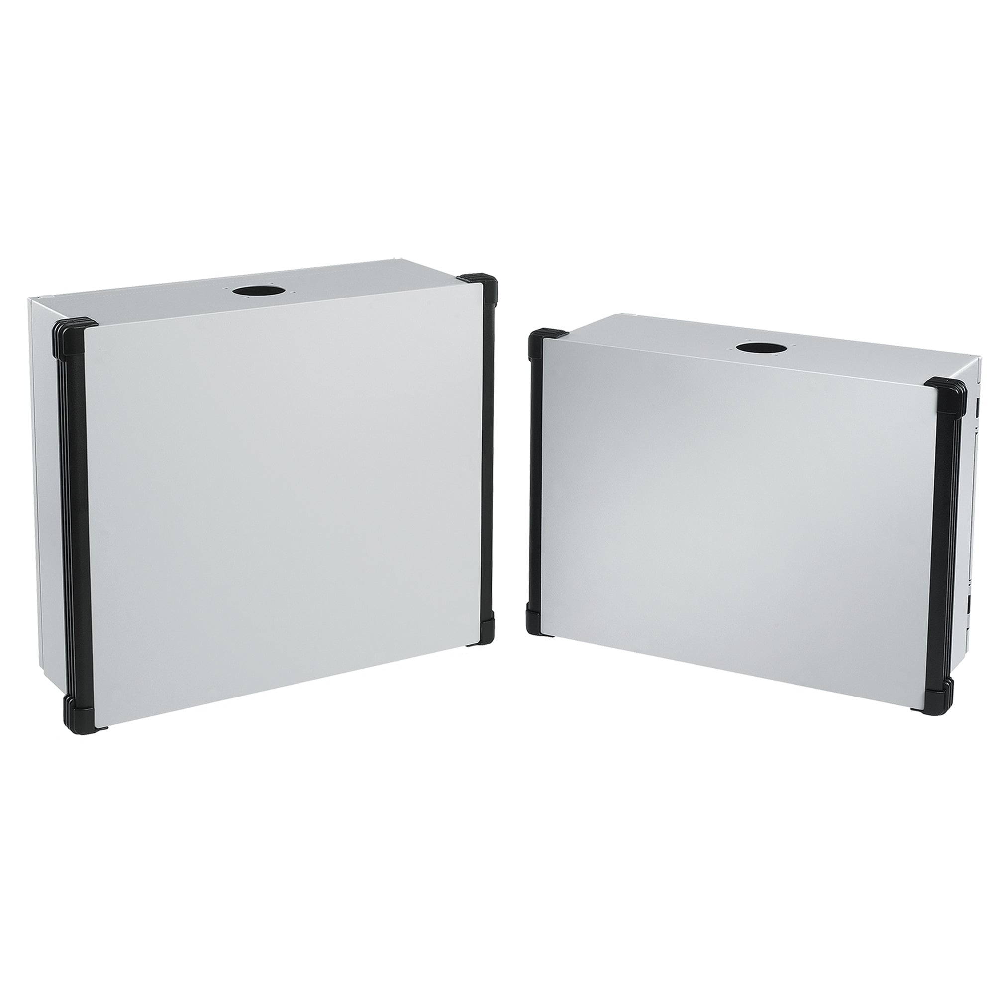 CP475018 Concept C2 Series HMI Enclosure With Black Extrusion, 470 mm L x 500 mm W x 180 mm D, NEMA 4/IP66 NEMA Rating, Steel