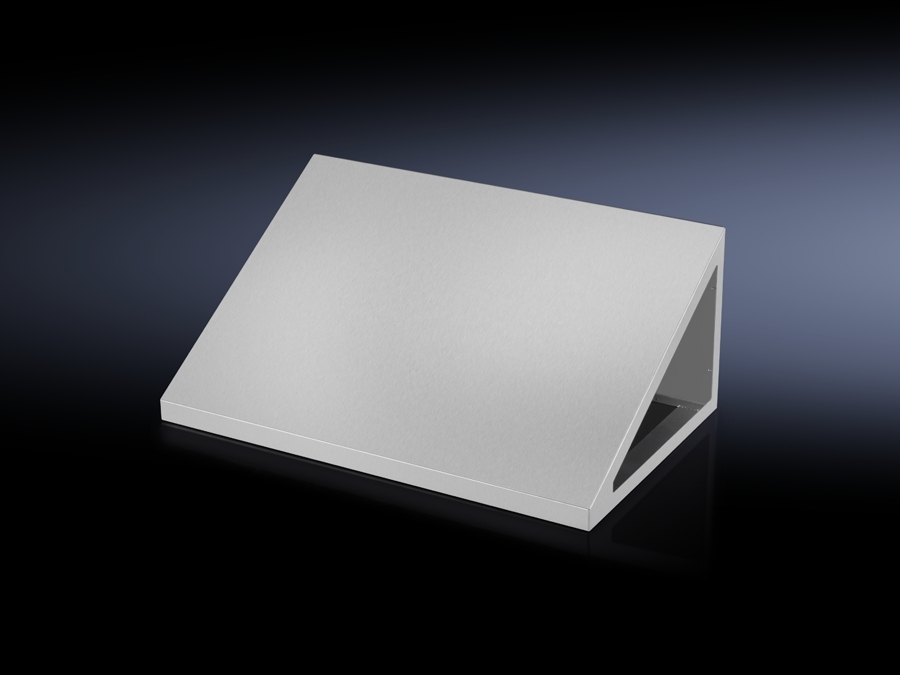 4000585 Angled Roof Enclosure Attachment, Stainless Steel