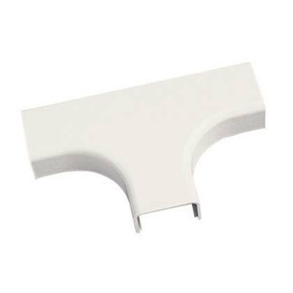 Surface Raceway, LDPH10 Tee fitting, White