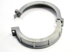 SB-388NM Bridgeport Non-Metallic Patented Split Bushing, 3 in Trade, Nylon/Plastic, Plain