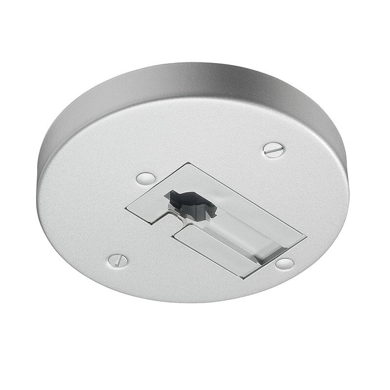 R40N SL Monopoint Canopy Adapter, 4-3/4 in Dia x 5/8 in H, For Use With 120 V Trac Fixture