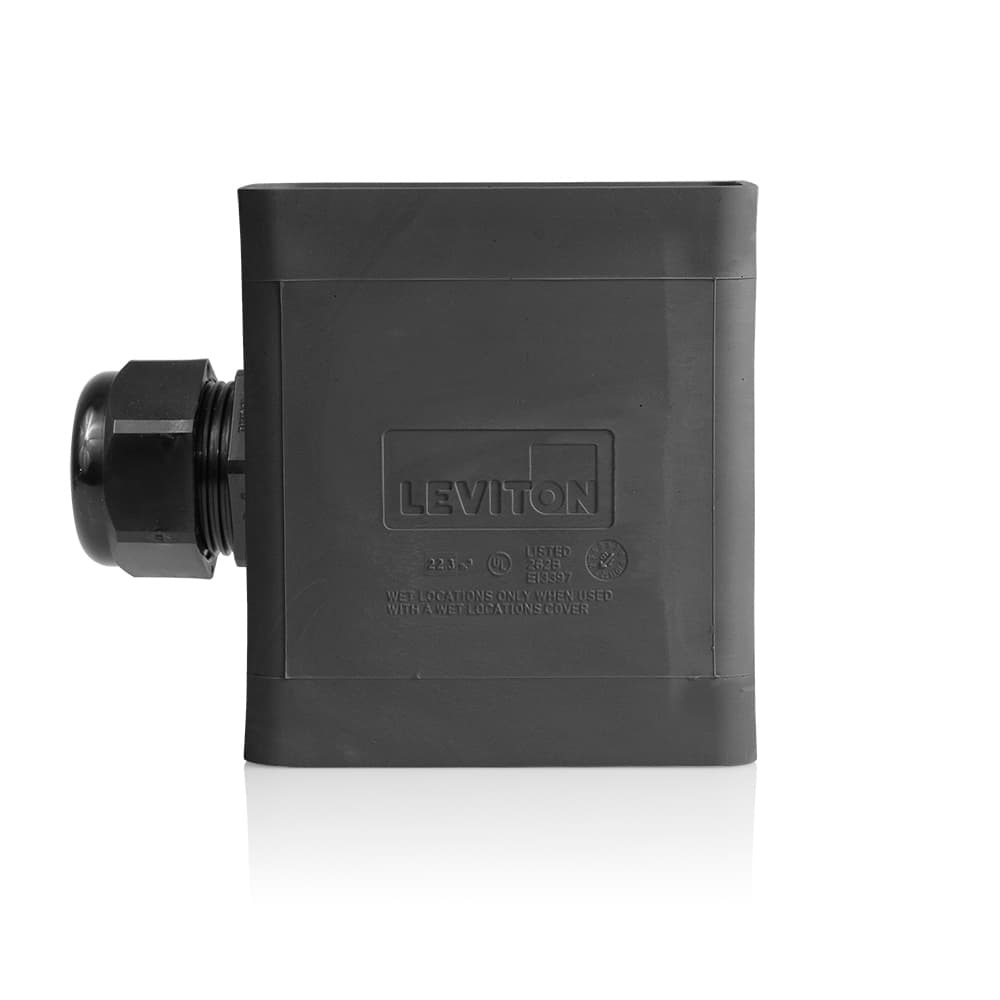 3099-2E Extra Deep Portable Outlet Box, Santoprene TPV, 22.3 cu-in Capacity, 1 Gangs