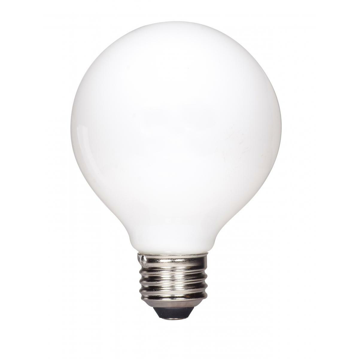 S12109 Dimmable LED Lamp, 6.5 W, 60 W Incandescent Equivalent, E26 Lamp, G25 Globe Shape, 650 Lumens