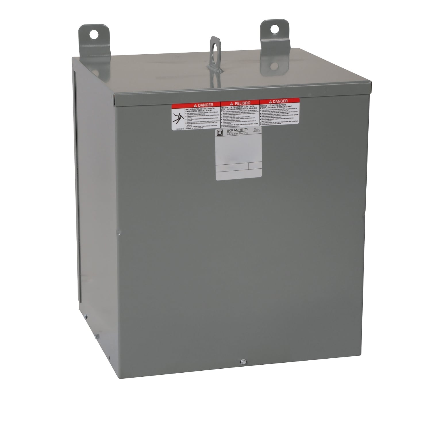 15S4F Dry Resin Encapsulated Sealed General Purpose Transformer, 600 V AC Primary, 120/240 VAC Secondary, 15 kVA Power Rating, 60 Hz, 1 Phase