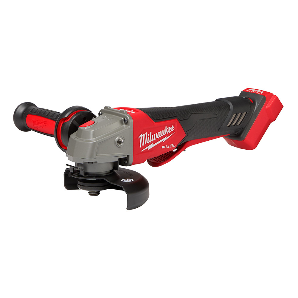 2888-20 M18 Fuel Angle Cordless Variable Speed Braking Grinder, 5 in Dia Wheel, 5/8-11 UNC Arbor/Shank, 18 V, Li-Ion Battery, Paddle Switch