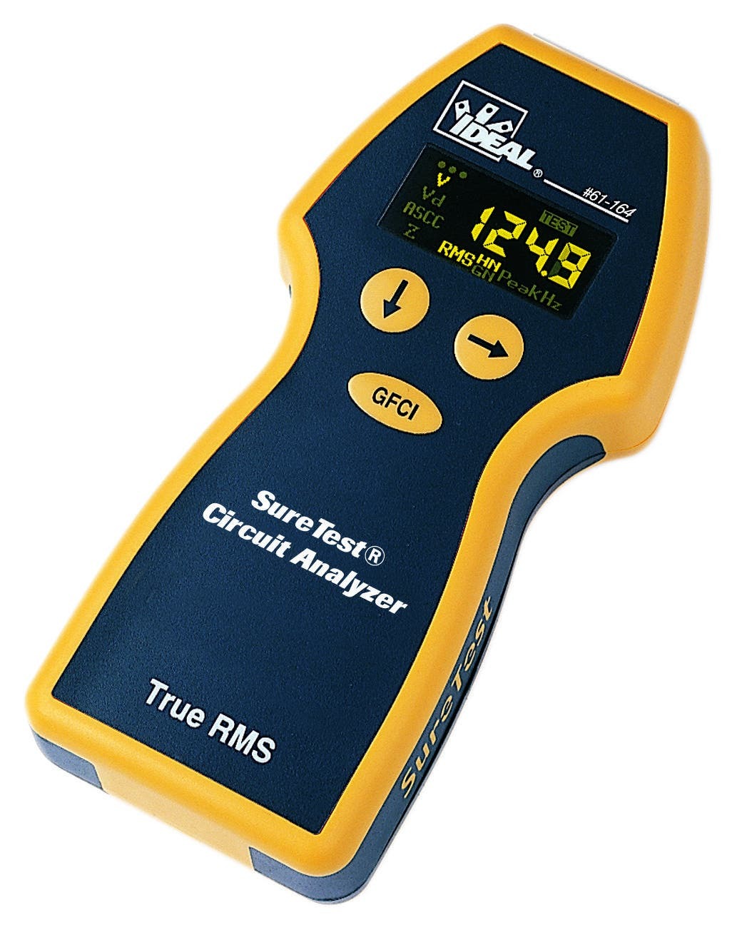 61-164 SureTest Circuit Analyzer, 85 to 265 V AC, 12/15/20 A Load, 45 to 65 Hz