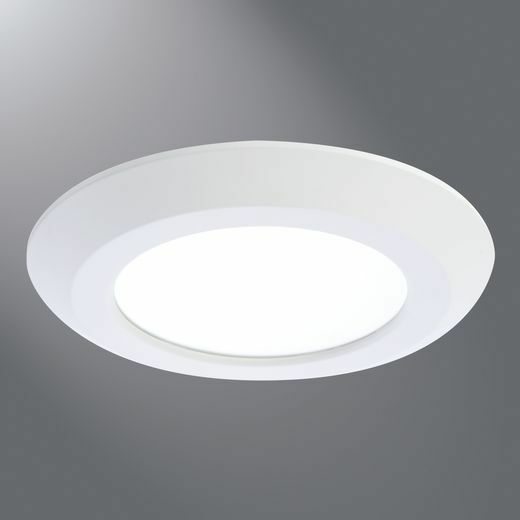 SLD606840WH Halo Air-Tite Downlight, 6 in Ceiling Opening, 120 V AC, Aluminum Housing
