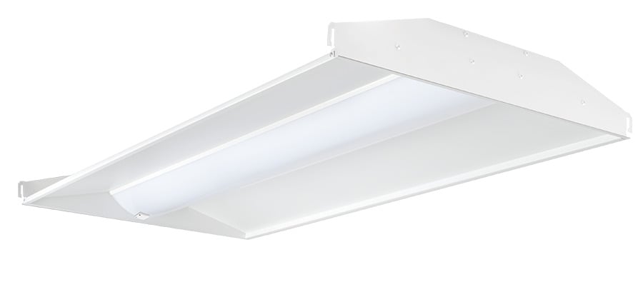 SWISHFA2X4/D10/E2 SWISH Outdoor Troffer, 120, 208, 240, 277 V, Die Formed Steel/Cold Rolled Housing