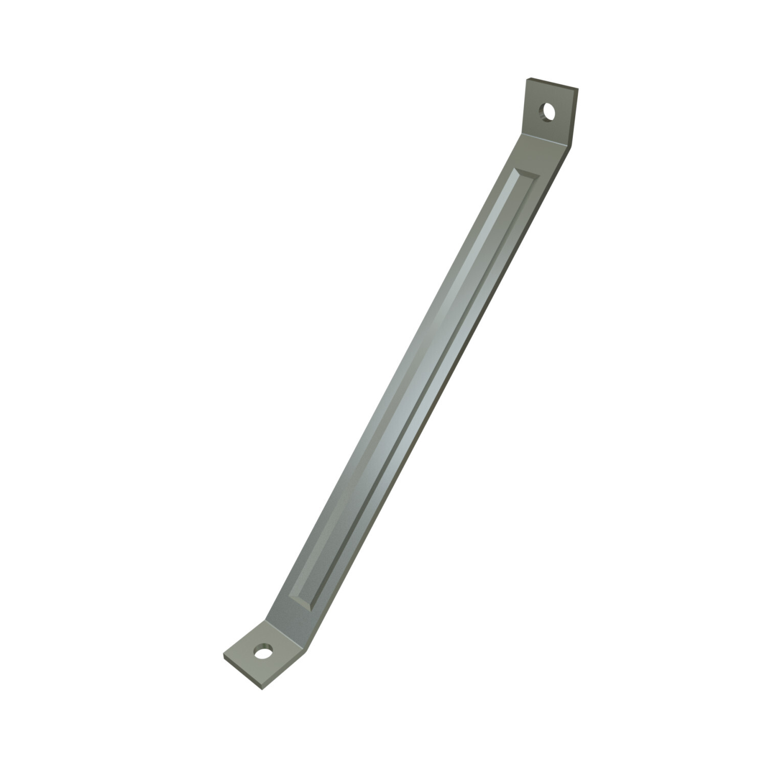 P2452-EG Knee Brace, 1-5/8 in W x 1/4 in THK, HRPO Steel