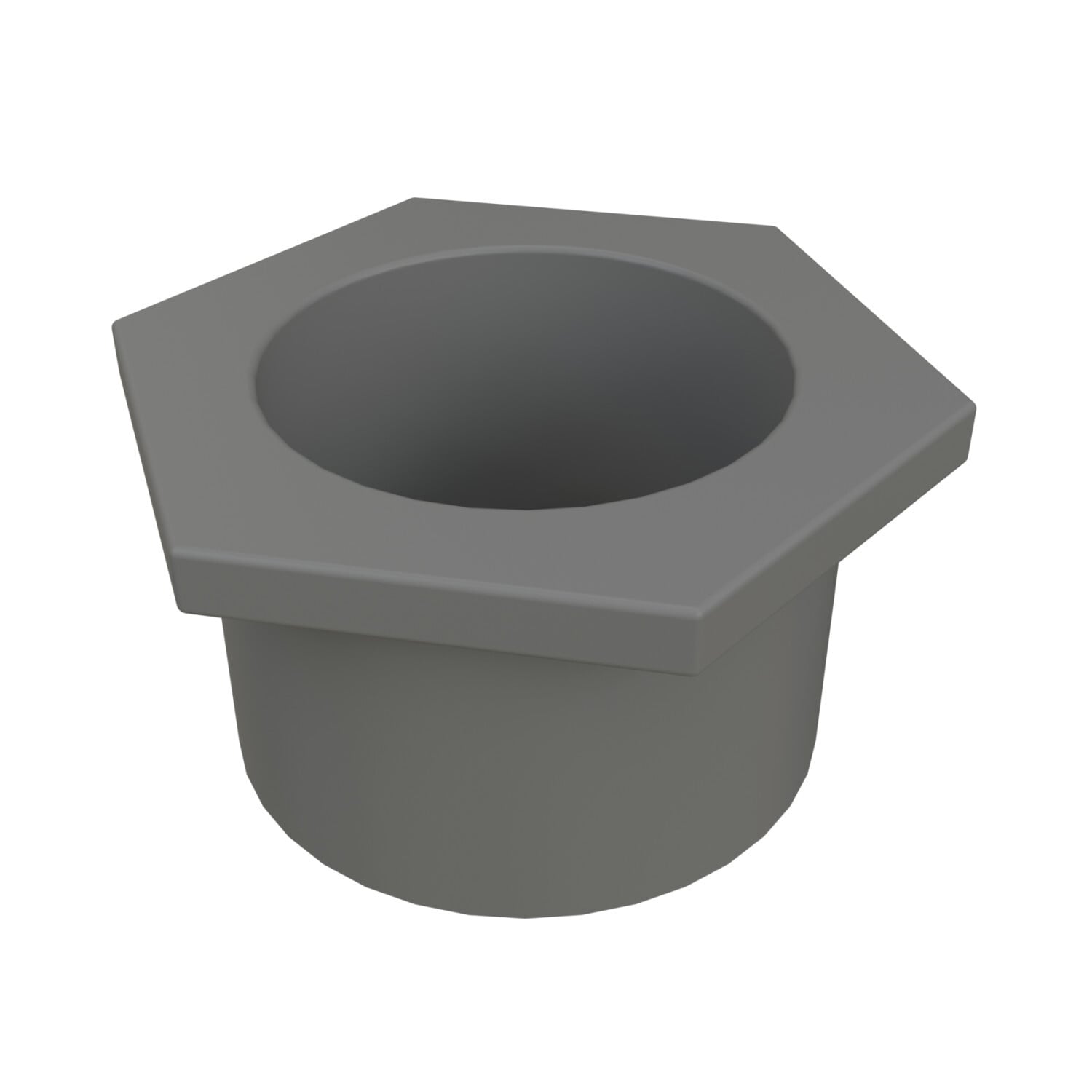 59899 Round Reducer Bushing, 1 x 3/4 in Trade, PVC