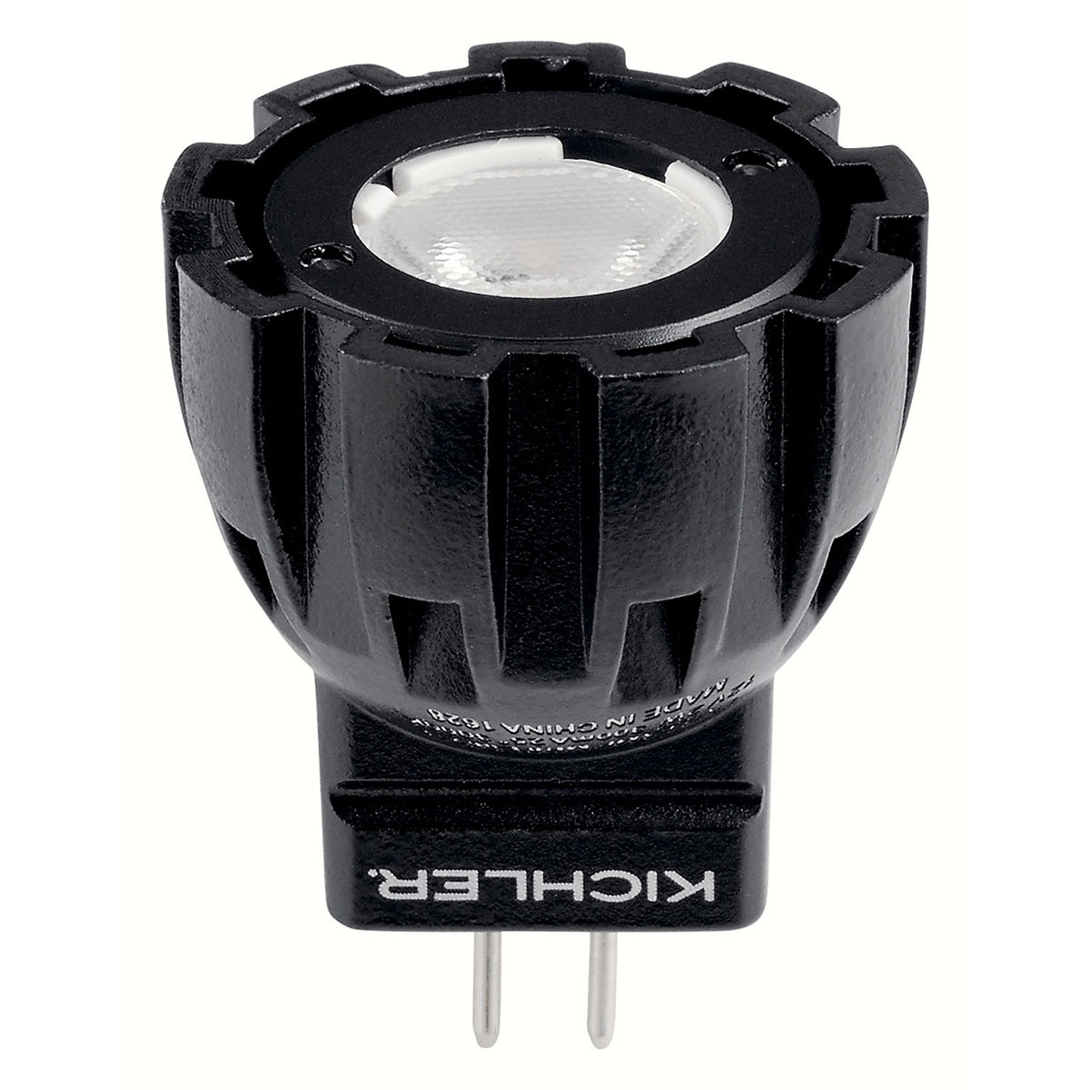 This damp location MR8 Bi-Pin 12V LED lamp compares to the 15W Halogen. Featuring a 2700K warm white temperature, this lamp puts forth a 15-degree spot beam spread angle.