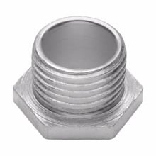 58 Non-Insulated Threaded NPSM Conduit Bushed Nipple, 3-1/2 in, For Use With Rigid and IMC Conduits, Malleable Iron