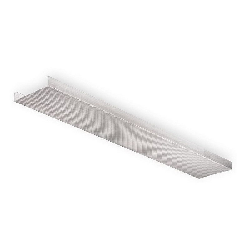 D2SB48 Wide Body Replacement Lens, 48 in L x 13-3/4 in W x 2-7/8 in H, For Use With SB432 MV 4-Lamp Square Basket Wrap, Acrylic