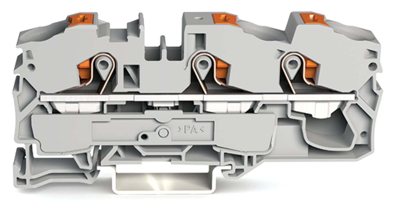 2216-1301 2216 3-Conductor Terminal Block, 1.46 in L x 0.47 in W x 3.62 in H, Polyamide