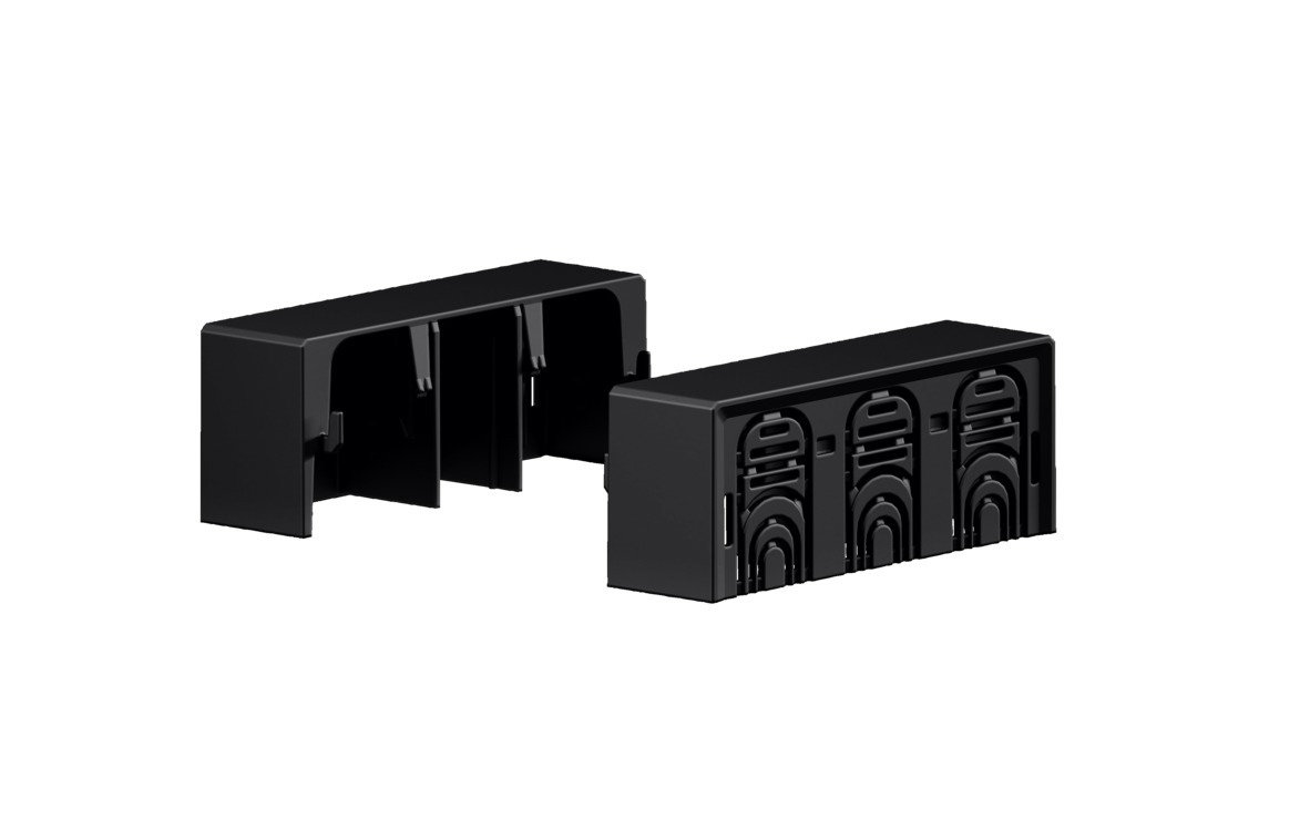 RX Connection space cover for NH fuse-switch disconnectors, size 00 (mounting plate assembly)