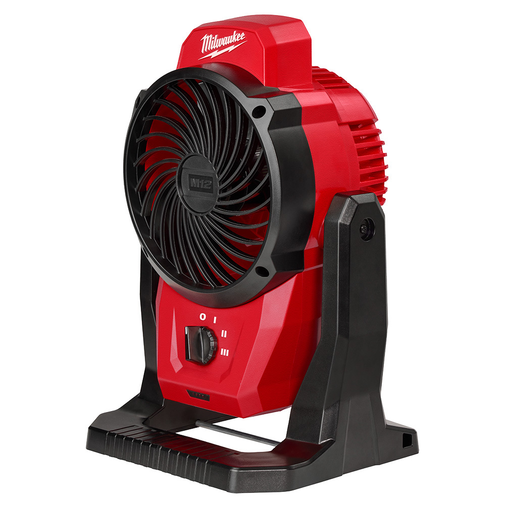0820-20 0820 Jobsite Fan, 12 V, 3 Speeds, 400 cfm Air Flow