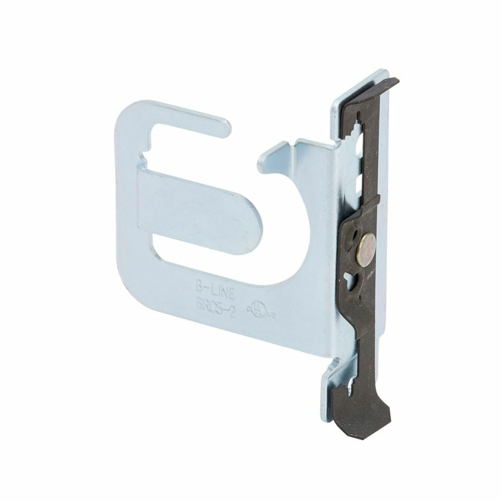BRC52-W2 Multi-Run Cable Carrier, 0.43 to 0.56 in Cable, 9 Runs, For Use With MC/AC Cable and Wire/Rod Fastener, 50 lb Load, Steel