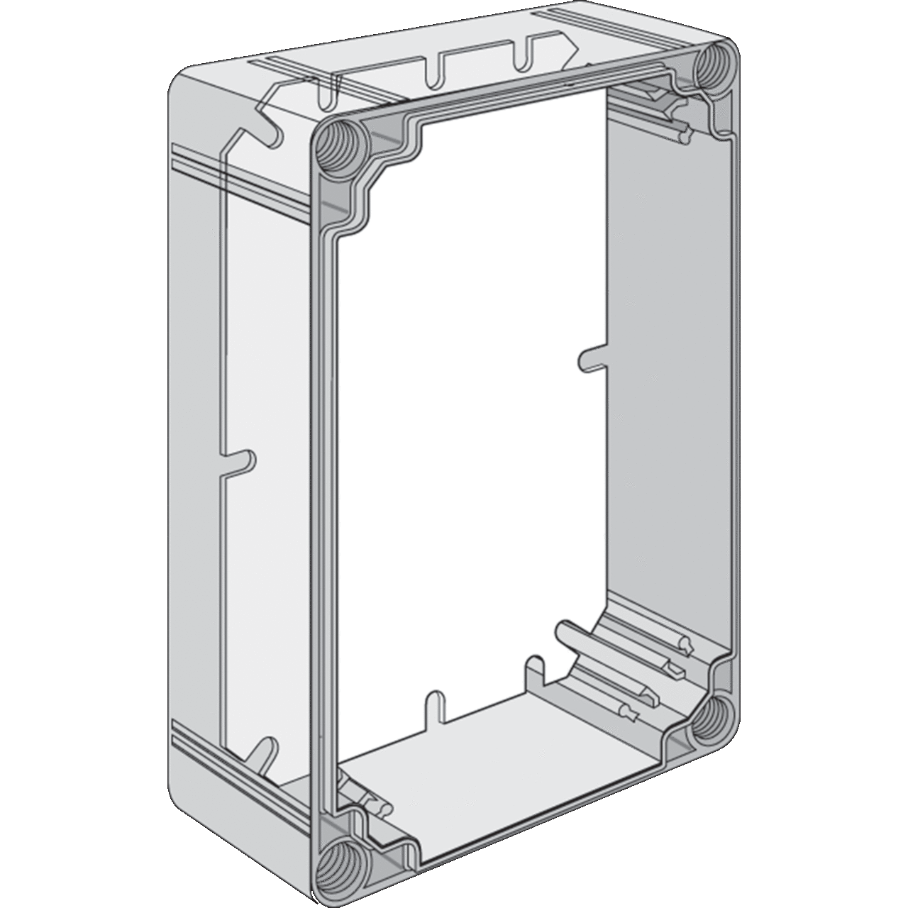 Q3020PI Qline Q41Y Enclosure Panel, 6.3 in W x 10.24 in H, Steel