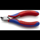 Electronics Oblique Cutters, 4 3/4 in., Multi-Component, Polished, Flush Cut, End Cutter Head, Up to 1/32 in. Medium Wire