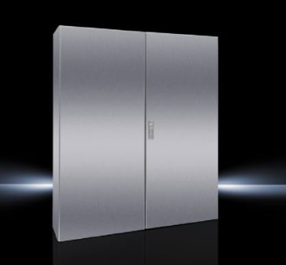 1019500 AE Series 2-Door Compact Enclosure, 1000 mm W x 300 mm D, NEMA 12, 316L Stainless Steel
