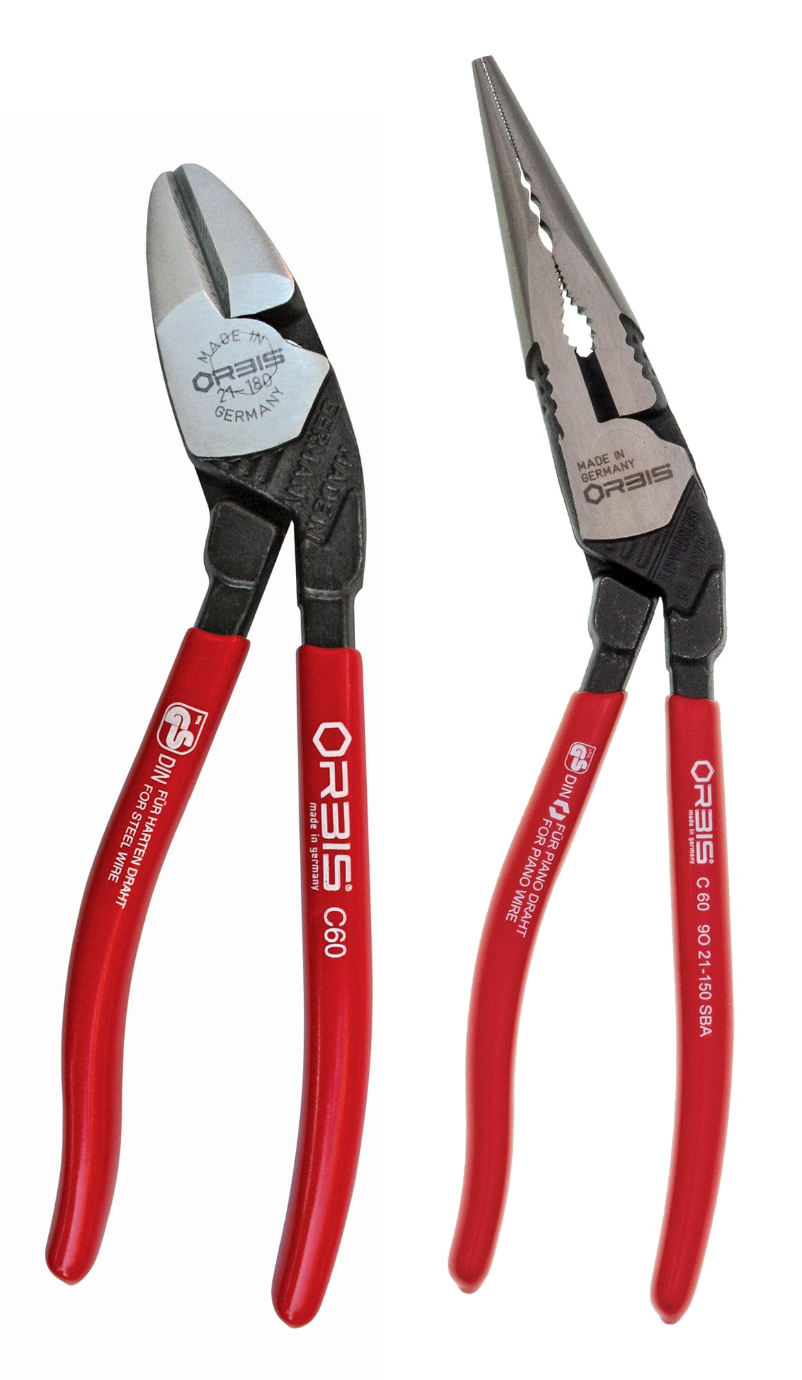 9K 00 80 97 US 9K Set Mixed Pliers, Diagonal Cutter, Long Nose, 2 Pieces
