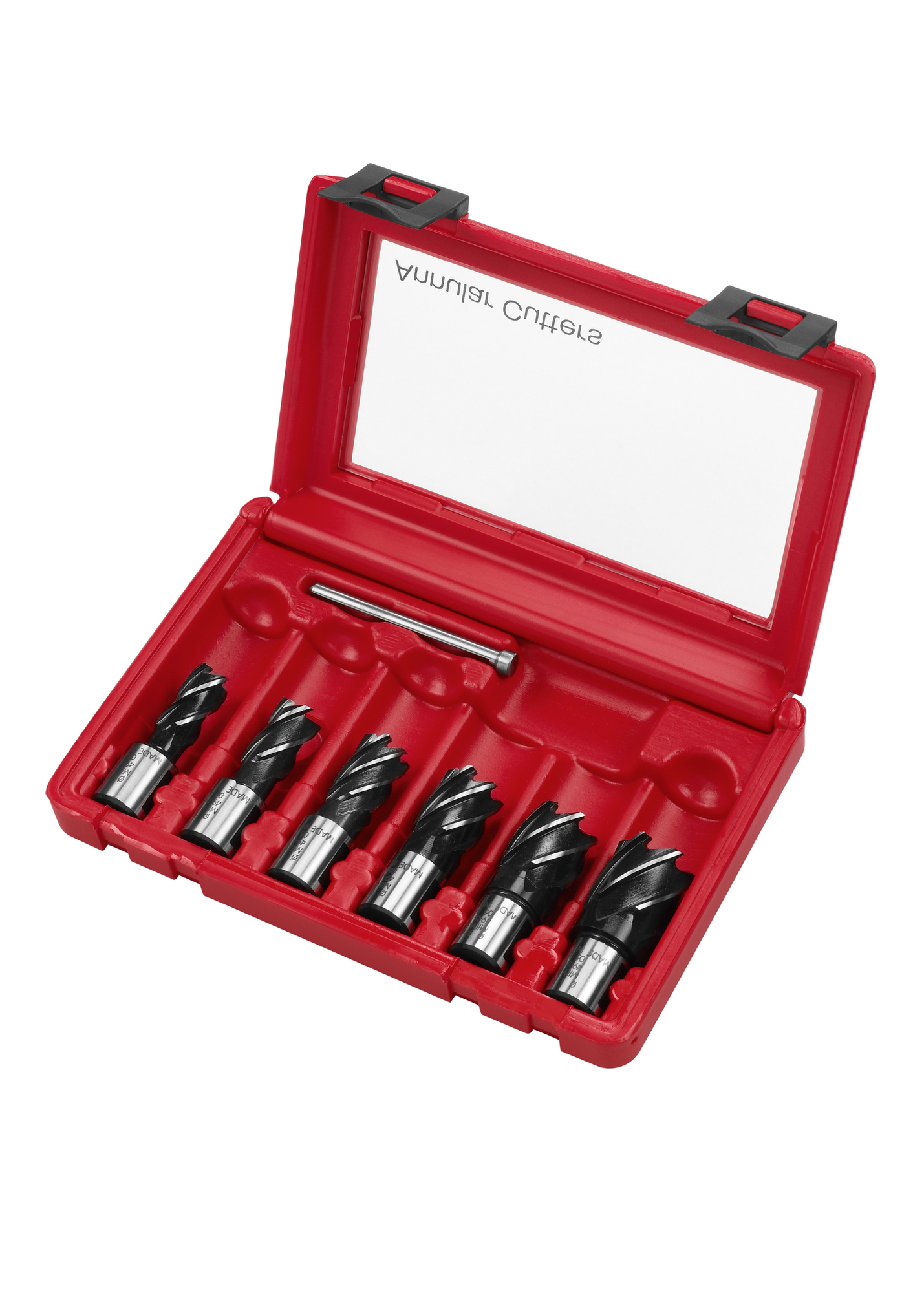 49-22-8400 6-Piece Annular Cutter Kit, 1 in D Cutting, 6 Pieces, For Use With Magnetic Drill Press, HSS