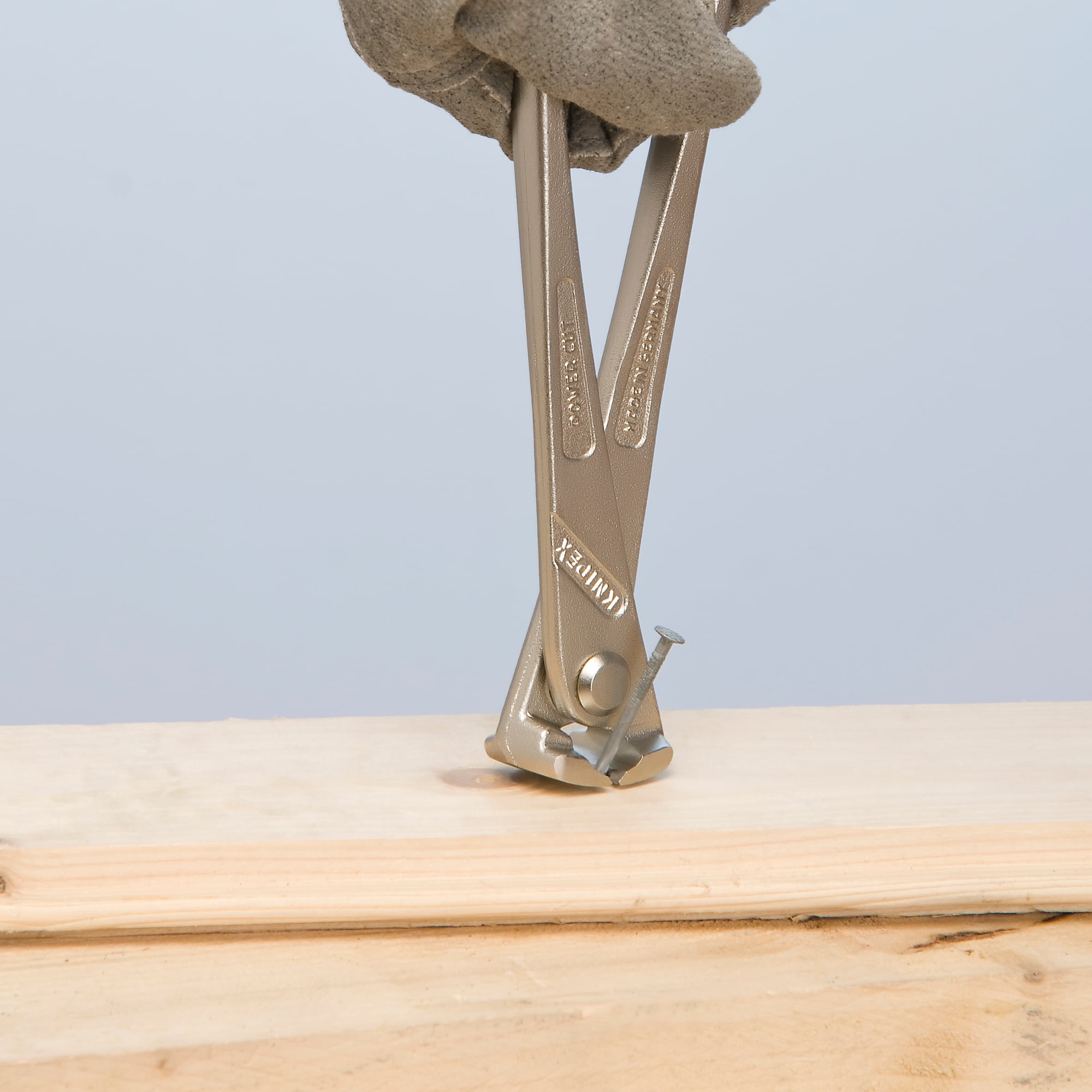 High Leverage Concreters' Nippers, 10 in., Bare handles, Galvanized