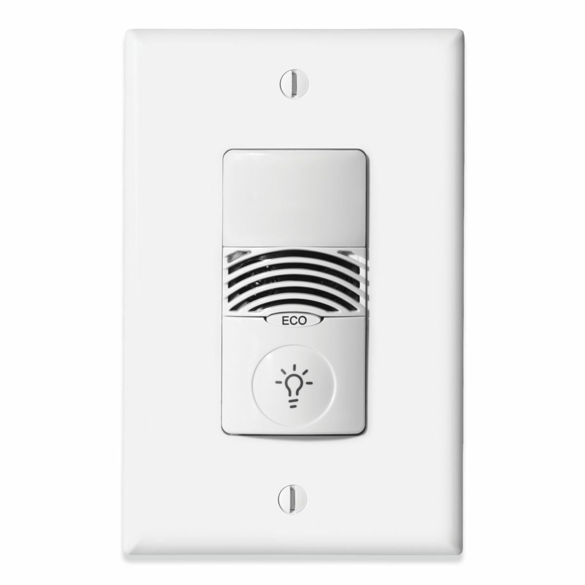 ONW-D-1001-SP-V Greengate NeoSwitch Low Voltage Self-Adjusting Wall Switch Occupancy Sensor, 10 to 30 V DC, Dual Technology/Passive Infrared/Ultrasonic Sensor, 1000 sq-ft Coverage, 180 deg Viewing