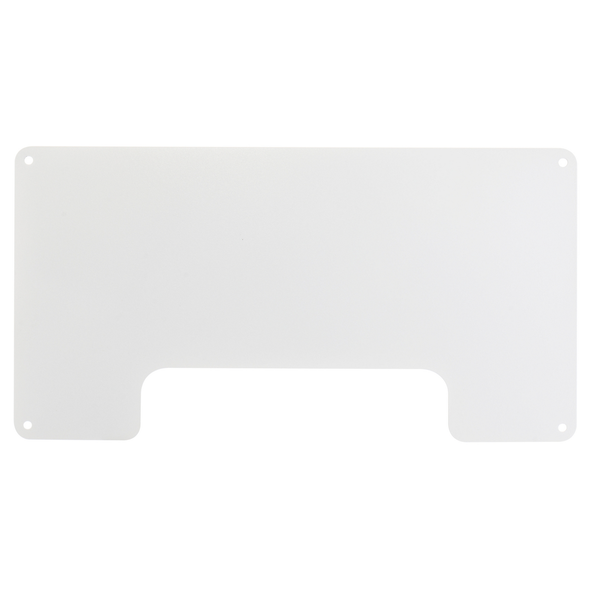 NSAV12C 4-Gang Standard Flat Panel TV Enclosure Cover, 7.2 in W x 0.05 in D, For Use With tradeSELECT netSELECT NSAV12 Connection Enclosure, Steel