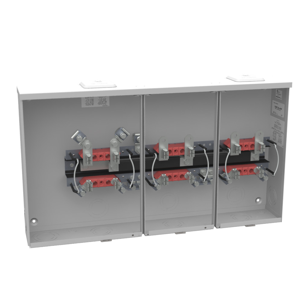 U3493-XL-HSP 4 Term, Ringless, Small Closing Plate, 3 Position, Stainless Steel, Hasp