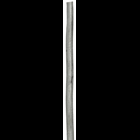 Straight Ceiling Wire, Grey, Galvanized finish, 12 ft. length