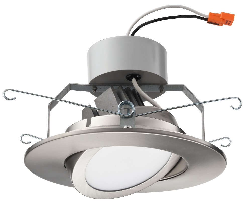 6G1BN LED 30K 90CRI M6 6G1 Dimmable Round Retrofit LED Module, 3-7/16 in Ceiling Opening, 120 VAC, Aluminum Housing