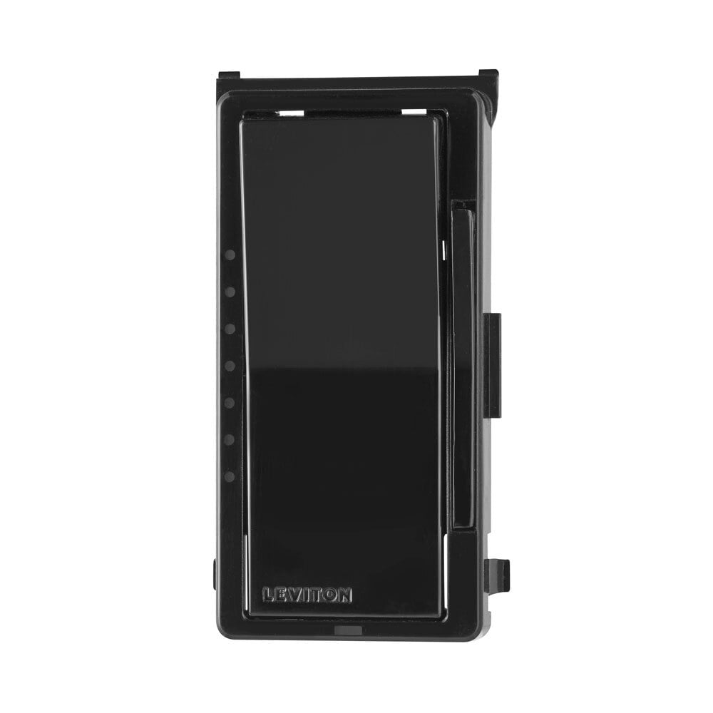 DDKIT-E Decora Color Change Kit With Locator Light, For Use With Decora Digital/Smart Dimmer and Dimmer Remote, Wall Mount, Black
