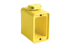 (2)DUP RCPT W-PROOF OUTLET BOX