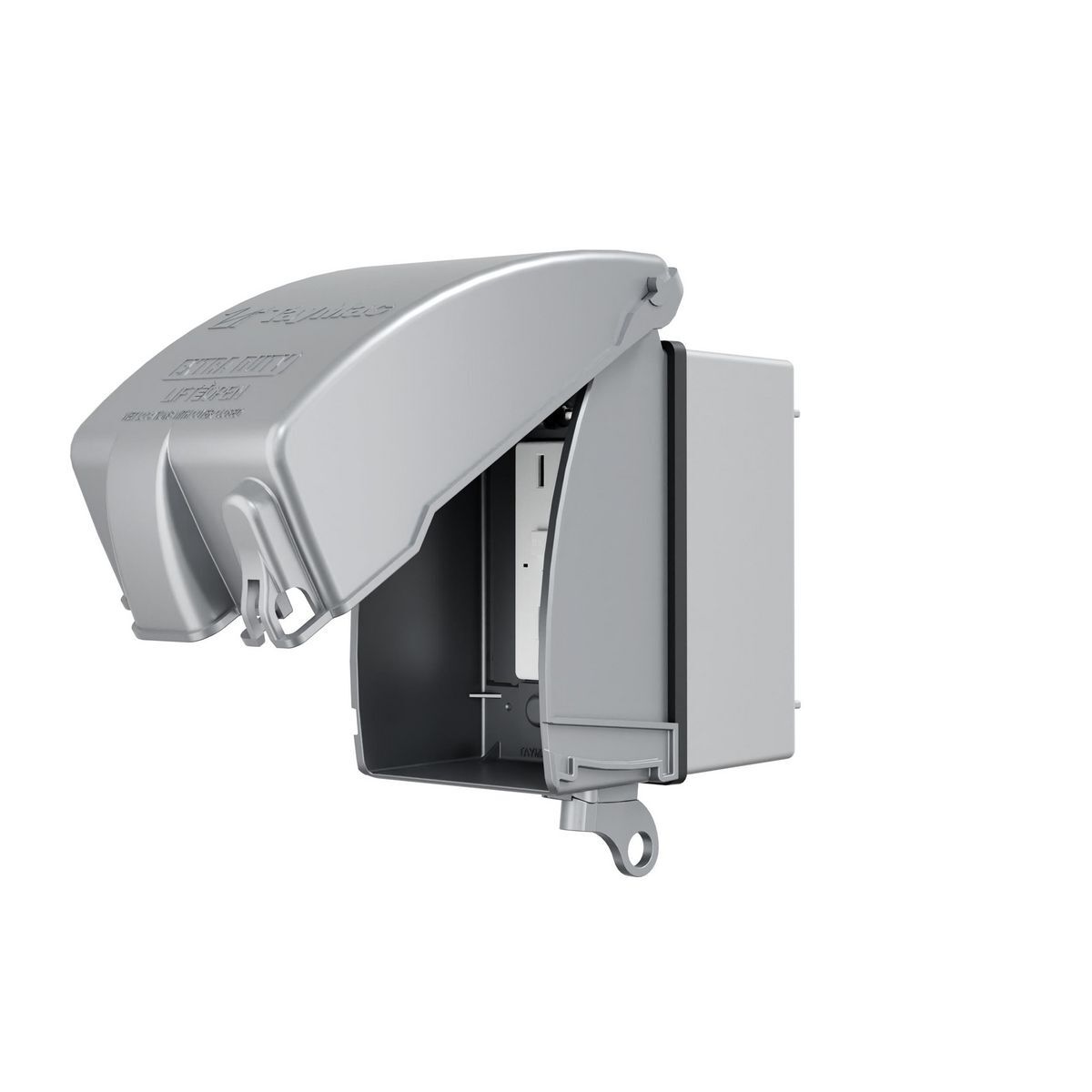 MKG4280SS Weatherproof While-In-Use Cover Kit, 6-1/4 in L x 6-3/4 in W x 3-1/2 in D