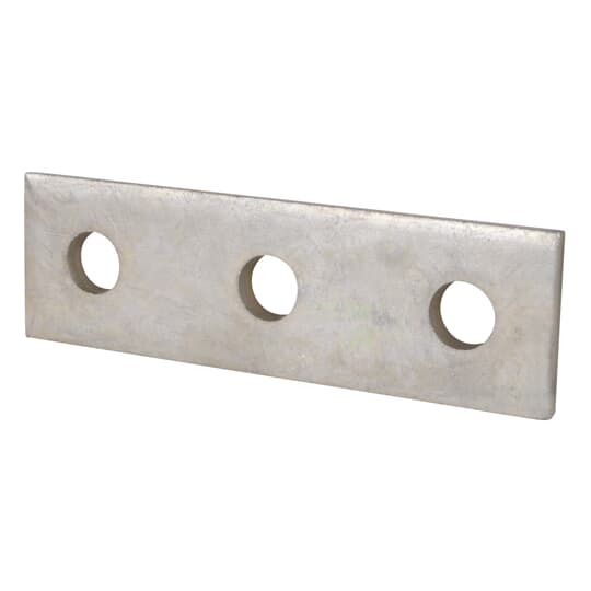 AB207-GR Superstrut 200 Splice Plate, 3 Holes, 5-3/8 in L x 1-5/8 in W x 1/4 in THK, Steel