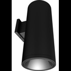 Cylinders 3346 Lumens Cdled 40W 6 Inches Wall Direct/Indirect 90CRI 5000K Matte Black