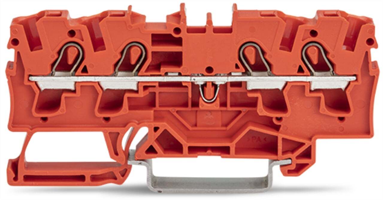 2004-1403 Operating Tool Conductor Terminal Block, 800 V, 32 A, 20 to 10 AWG Wire, 1 Poles, DIN Rail Mount