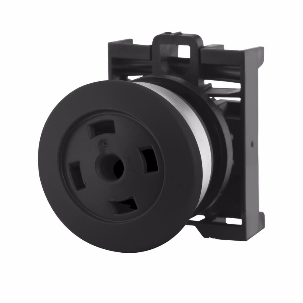 M22-DP-S-X Buttonless Modular Non-Illuminated Pushbutton Operator, 22.5 mm, Black