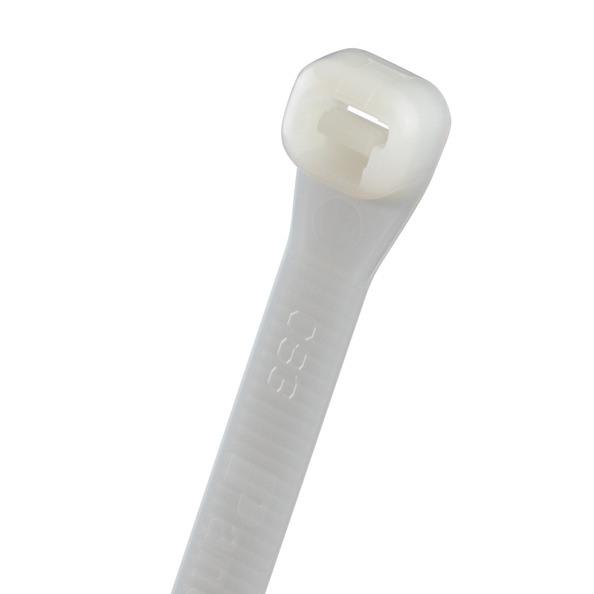 SG370S-C Super-Grip SG Series Standard Cross Section Cable Tie, 15.3 in L x 0.225 in W x 0.052 in THK, Nylon 6.6, Natural