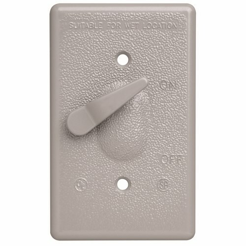 CA1GL Cast Weatherproof Toggle Switch Cover Actuating Lever, Gray