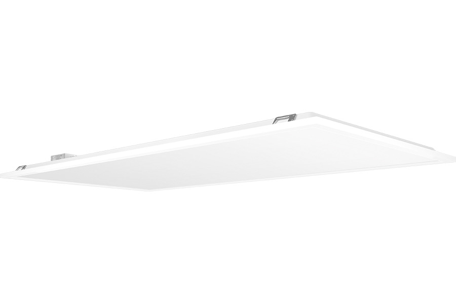 T17-2X4-50N Backlit Indoor Troffer, 120/277 V AC, Galvanized Steel/Plastic Housing