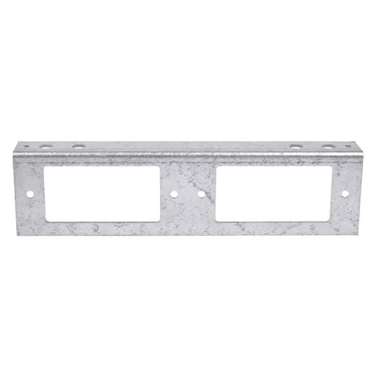 667-2G Steel City Recessed Service Device Plate, For Use With 667 SC Floor Box, Steel