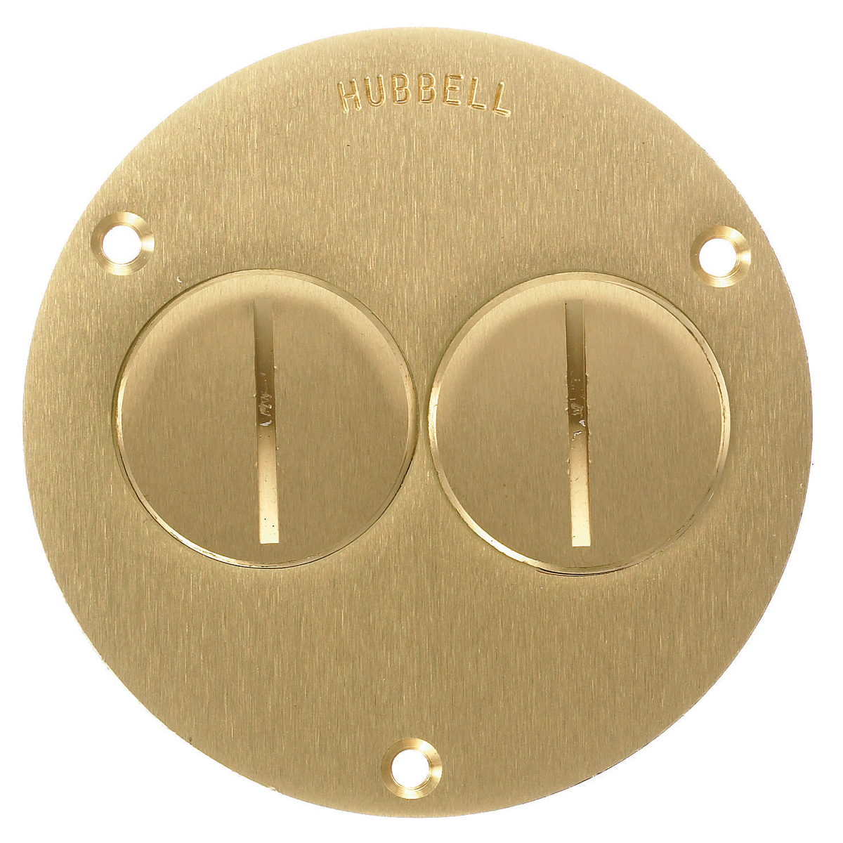 S3725 Machined Standard Floor Box Cover, 3.87 in Dia, 0.12 in D