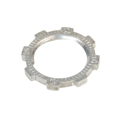 LN-206 Steel City Conduit Locknut, 2 in, For Use With Rigid/IMC Conduits, Die Cast Zinc