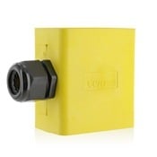 3099-2Y Extra Deep Portable Outlet Box, Santoprene TPV, 22.3 cu-in Capacity, 1 Gangs